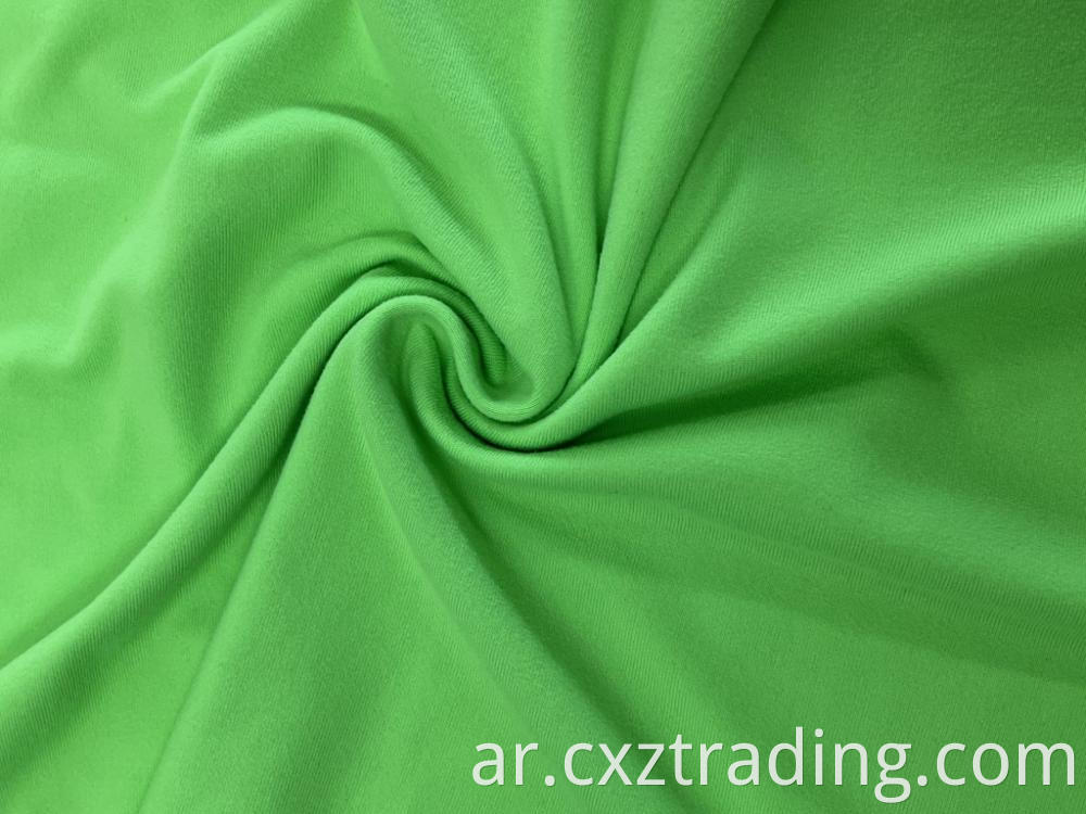 Knit Polyester Spandex DTY Brush Jersey Fabric